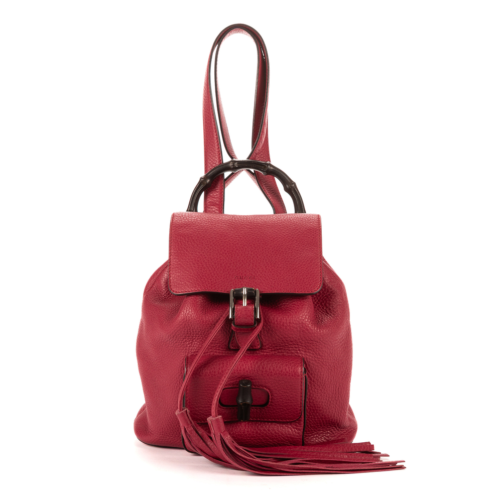 Gucci Bamboo Tassel Backpack